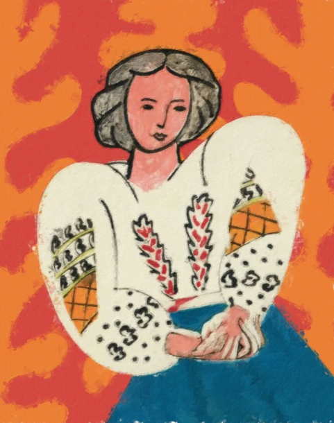Henri Matisse de Roemeense blouse 1940